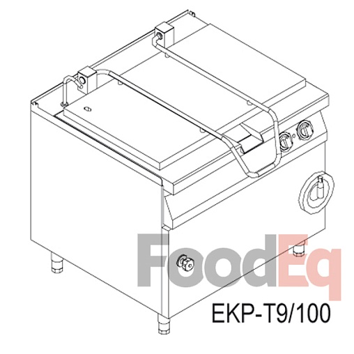Опрокидывающаяся сковорода Kogast EKP-T9/100 (55944)