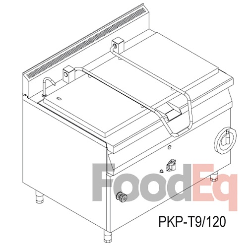 Опрокидывающаяся сковорода Kogast PKP-T9/120 (55948)